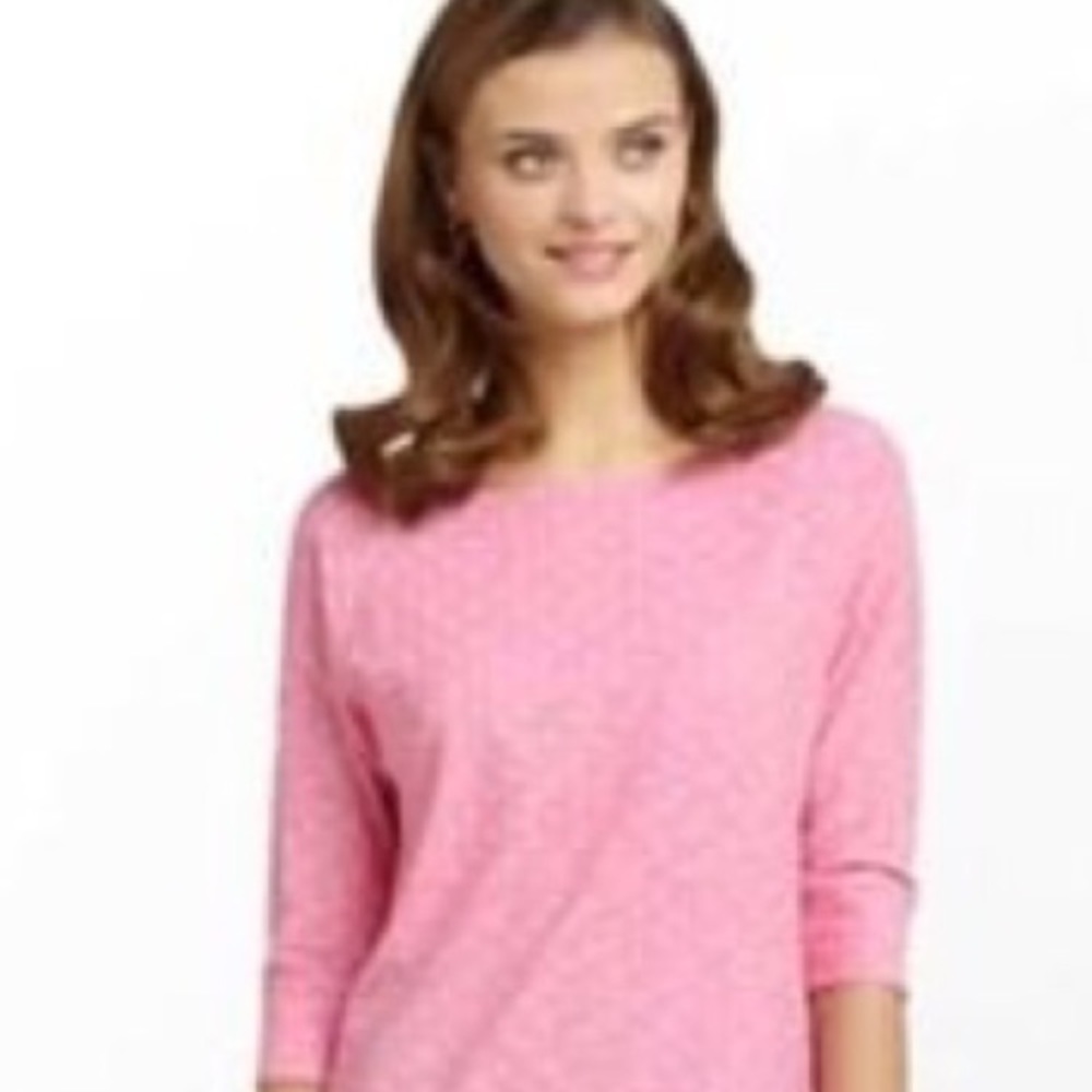 Lilly Pulitzer Pink Polka Dot T-Shirt Dress